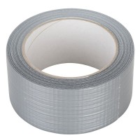 ROLLO CINTA AMERICANA GRIS 50M X 50 mm