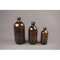 BOTELLA VIDRIO 1000 ML AMARILLO