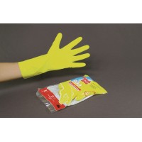 GUANTES LATEX AMARILLO T-S (7-7 1/2)