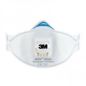 MASCARILLA ANTIPOLVO 3M ART.9322+ (10 PZ) FFP2 CON VALVULA
