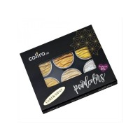 COLORES PERLADOS ORO Y PLATA COLIRO - SET DE COLORES PERLADOS EN CAJA METALICA