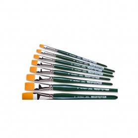 PINCEL PLANO Y MANGO CORTO SERIE 122 DV Nº1