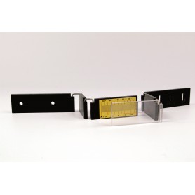 FISURÍMETRO PLEGABLE - DOBLE ESCALA - CAMPO +/- 20 MM