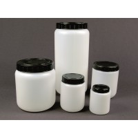 BOTE REDONDO EN POLIETILENO DE 250 ML