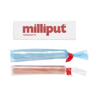 MILLIPUT TERRACOTA (2 BARRAS DE 56,7 GR) PARA TERRACOTA, LADRILLO, VASIJAS...