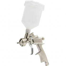 PISTOLA PARA PINTADO/BARNIZADO - CON DEPOSITO SUPERIOR DE NYLON DE 500 C.C.