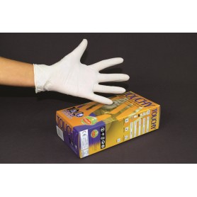 GUANTE DE LATEX T-7 CON POLVO (ENV. 100 PZ) SUPREME 5,1 GR