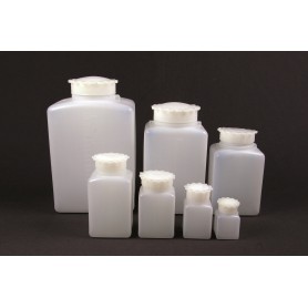 BOTELLA RECTANGULAR 50 ML POLIETILENO