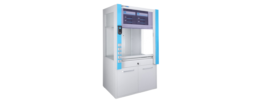 BANCO CAMPANA ASEM SERIE KRISTAL FUME HOOD DE FILTRACION - CLASE 0