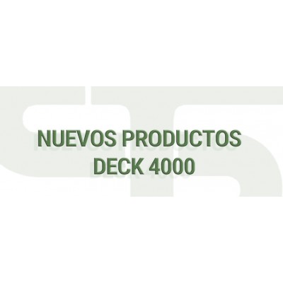 49.1 NUEVOS PRODUCTOS - DECK 4000: LA PAREJA DIOXOLANO Y METILAL