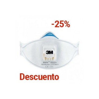 MASCARILLA ANTIPOLVO 3M ART.9330 (10 PZ) FFP3 SIN VALVULA - CTS España