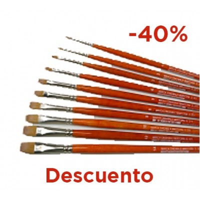 PINCELES PLANO SERIE 371 (Oferta -40%)