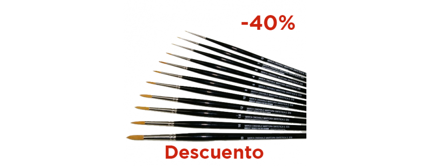 PINCELES REDONDO SERIE 570 (Oferta -40%)