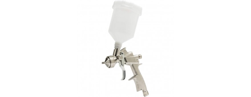 PISTOLA CON DEPÓSITO SUPERIOR DE NYLON