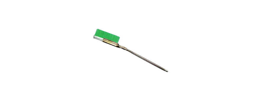 CEPILLO SLIM EN NAYLON VERDE